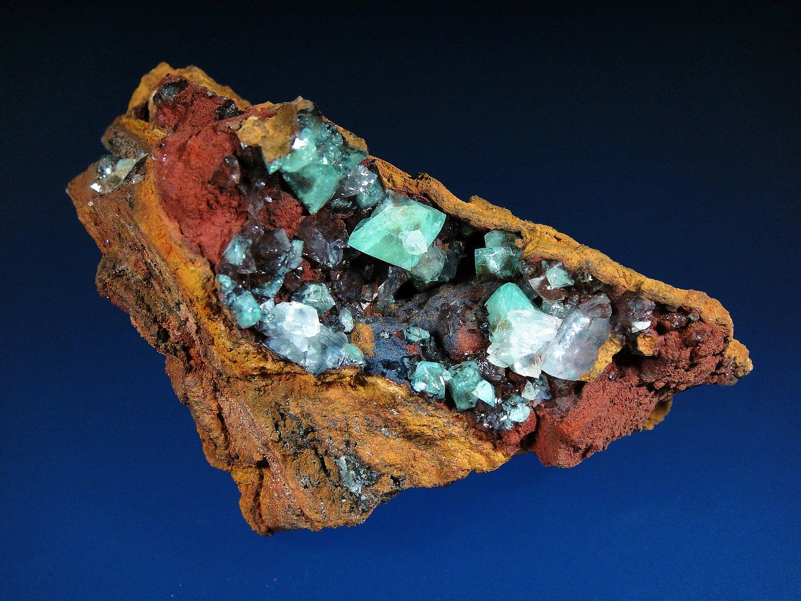 Adamita (variedad adamita cuprífera)
9 x 7 cm.
(Autor: Antonio P. López)