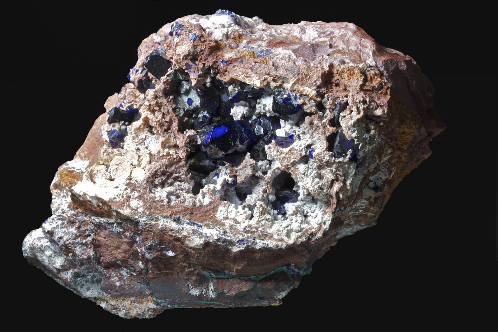 Azurita
8,3 x 6,1 cm.
(Autor: Xavier bordas)