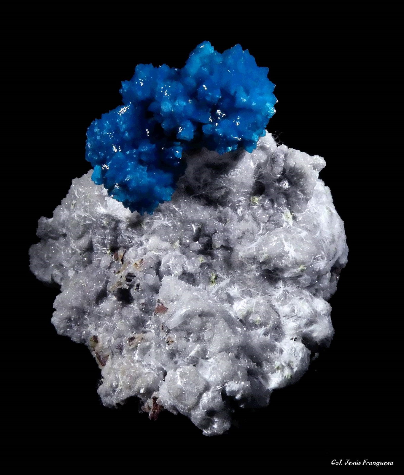 Cavansita.
50x50 mm.
(Autor: Jesus Franquesa Baucells)