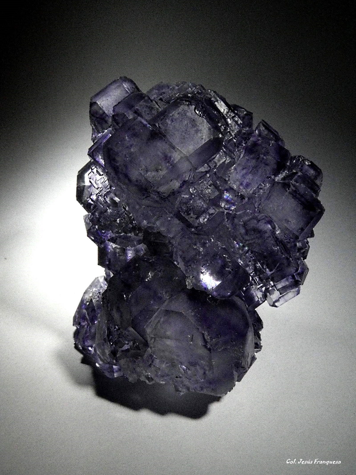 Fluorita.
60x45 mm.
(Autor: Jesus Franquesa Baucells)