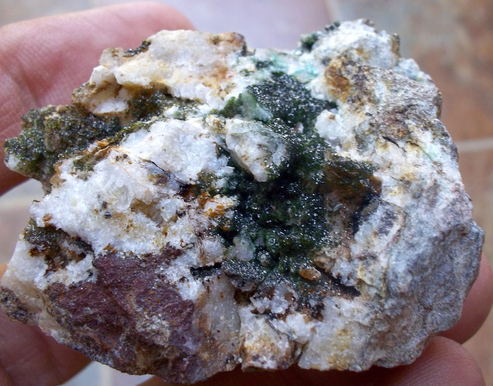 Libethenita
4,5 x 4,5 cm
(Autor: Cristalino)