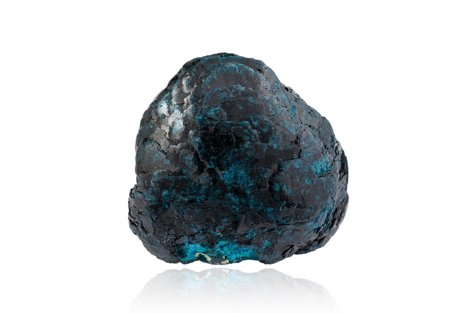 Clinoclasa
4,4 x 4 x 3,5 cm
(Autor: Museo MIM)