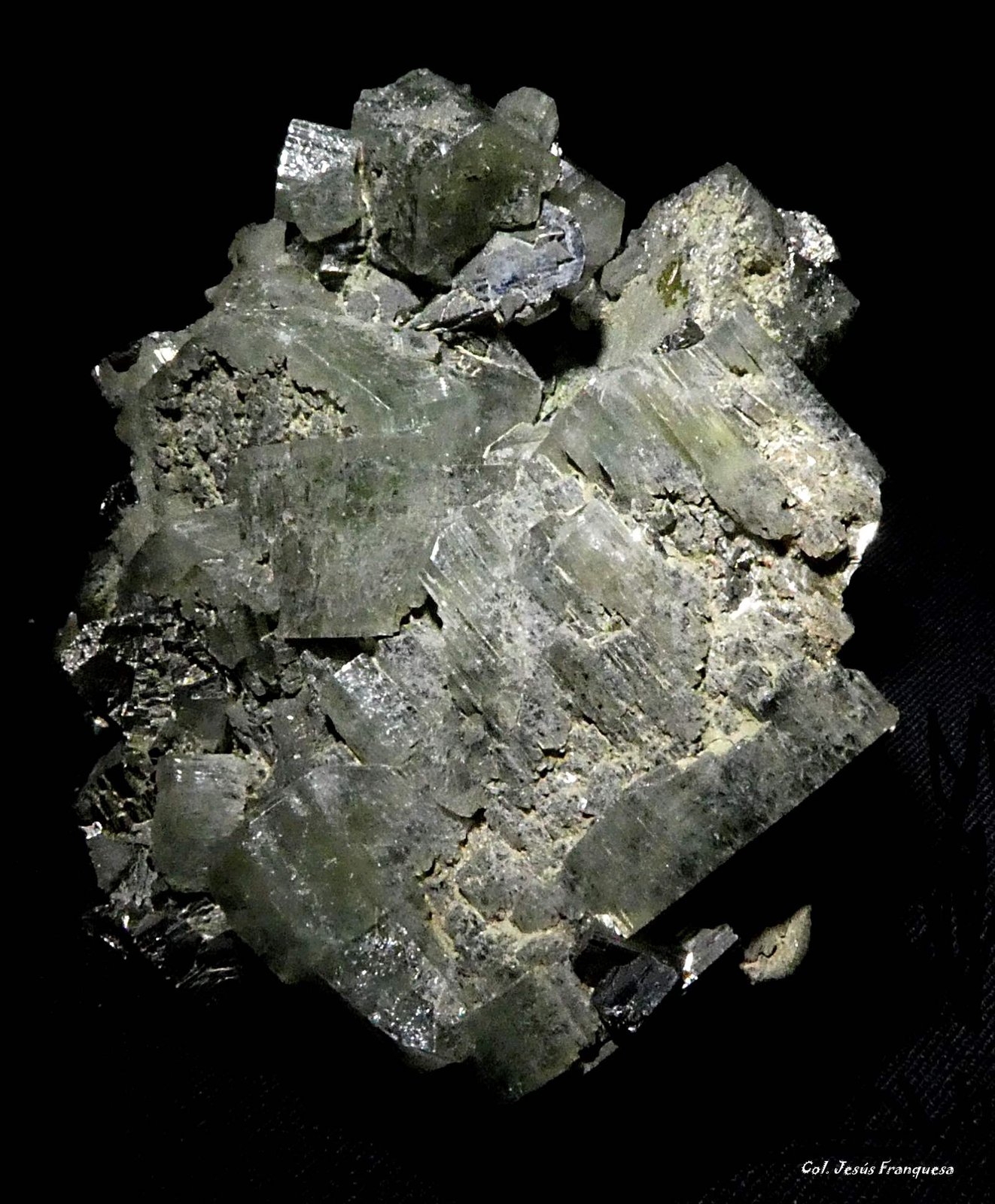 Fluorapatito.
60x50 mm.
(Autor: Jesus Franquesa Baucells)