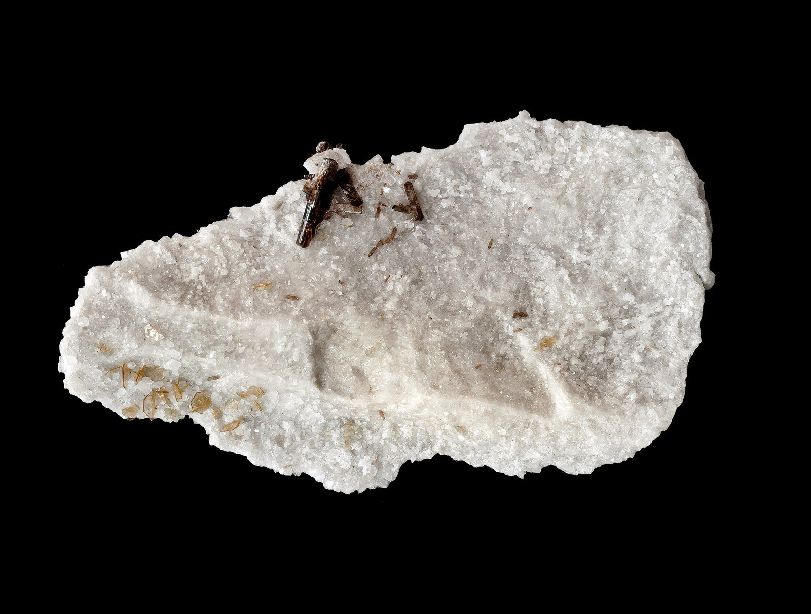 Dissakisita-(Ce)-Allanita-(Ce) (Serie) y Hidroxilbastnäsita-(Ce) [Hydroxylbastnäsite-(Ce)] en Dolomita [Dolomite]
6 x 4 cm.
(Autor: Antonio P. López)