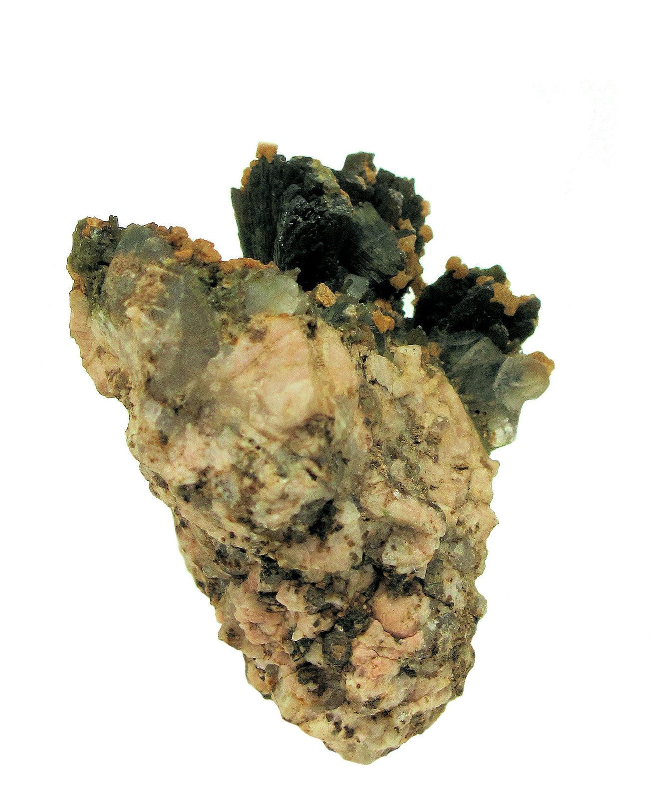 Clinozoisita, Cuarzo, Microclina
33 mm x 24 mm Masa: 11,8 g
(Autor: Carles Millan)