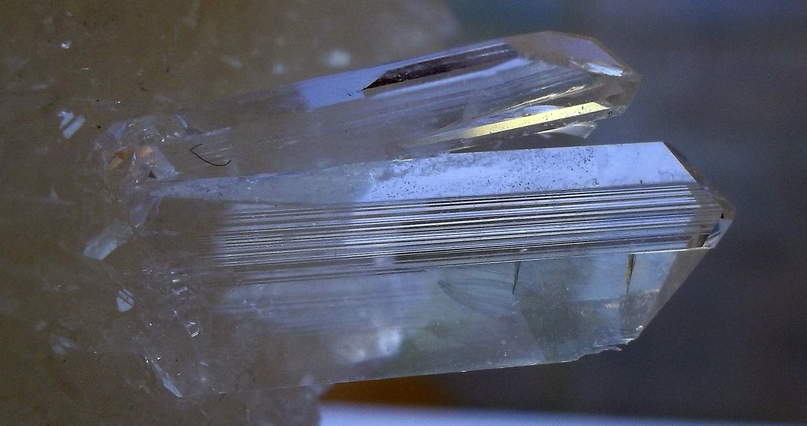 Yeso
Cristales de hasta 1,5 cm.
(Autor: Cristalino)