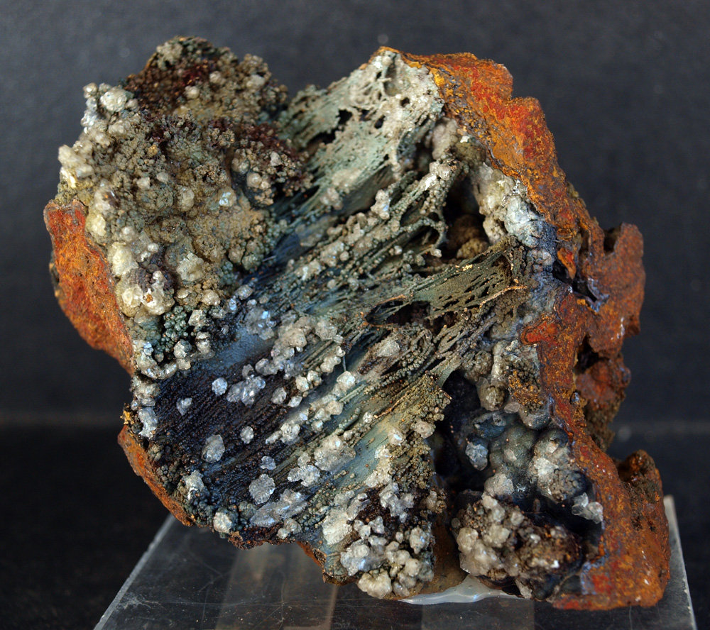 Calcita sobre Calcofanita
9 x 7 cm
(Autor: Pedro Antonio)