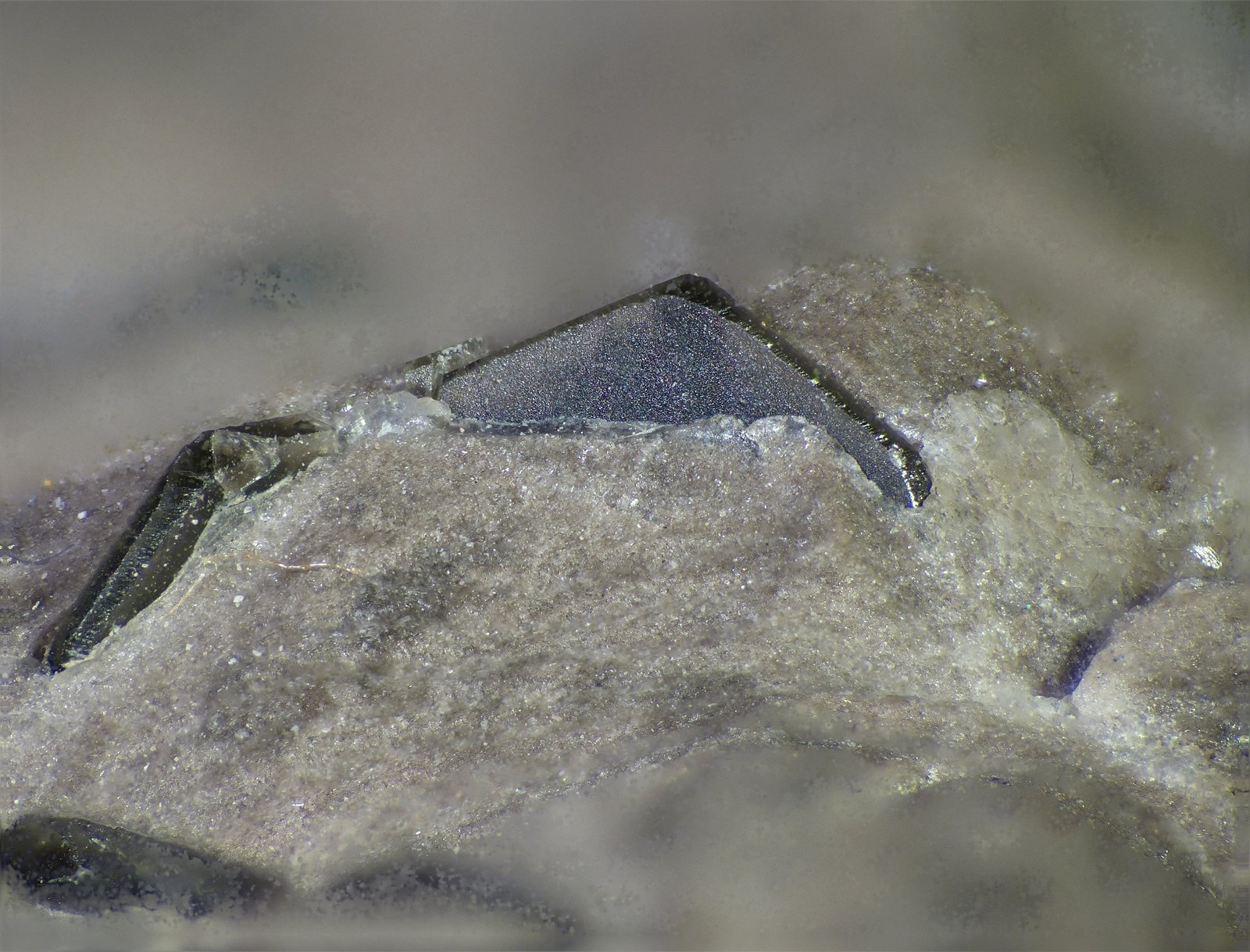 Magnesita (variedad giobertita)
c.v. 6 mm
(Autor: Javier Rodriguez)