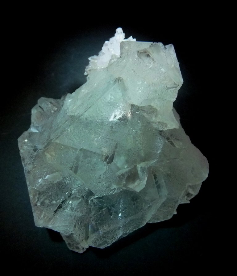 Fluorita y Cuarzo.
80x65 mm
(Autor: Jesus Franquesa Baucells)