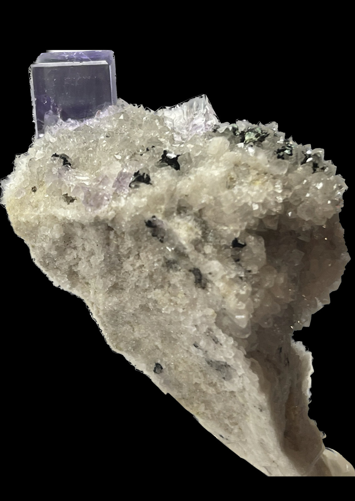 Fluorita y Cuarzo
4x5cm
(Autor: castrominerals)
