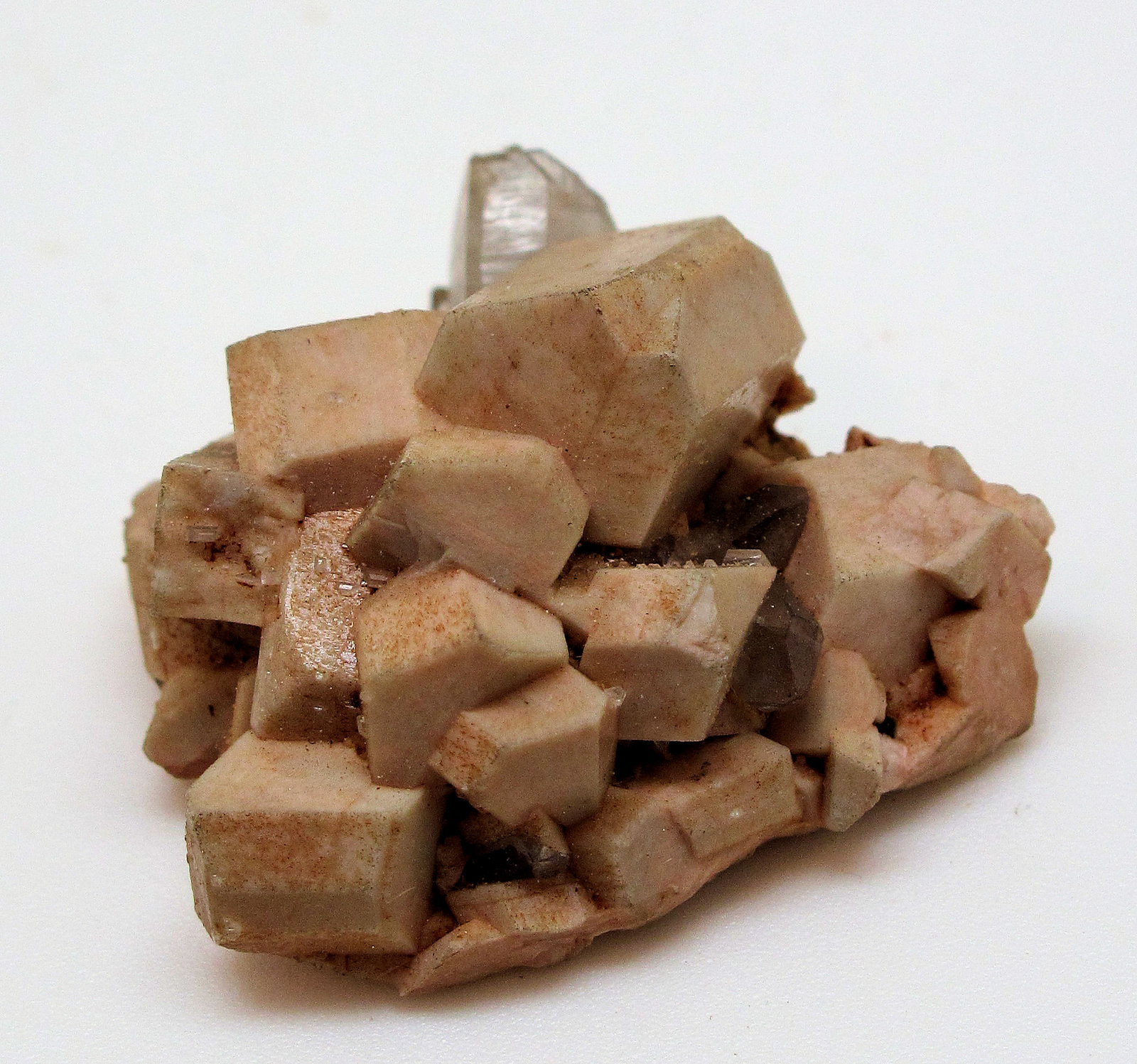 Microclina, Cuarzo
30 mm x 29 mm Cristal mayor: 10 mm Masa: 10,9 g
(Autor: Carles Millan)