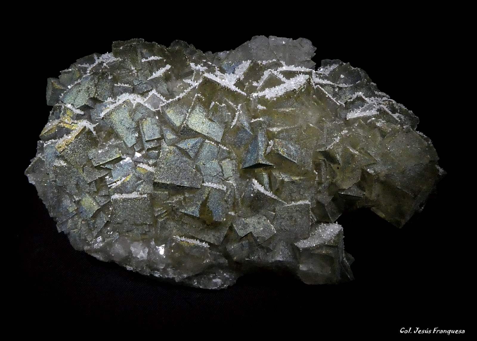 Fluorita y Calcita.
125x89 mm.
(Autor: Jesus Franquesa Baucells)