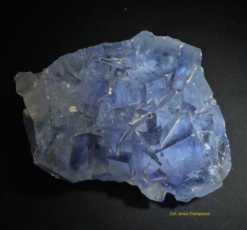 Fluorita.
70x60 mm.
(Autor: Jesus Franquesa Baucells)