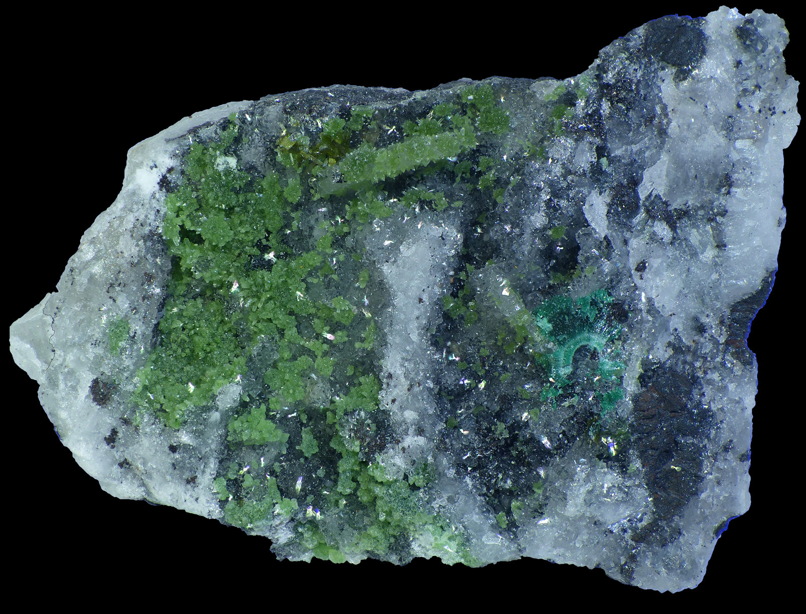 Austinita
1 x 0,8 x 0,5 cm
(Autor: Javier Rodriguez)