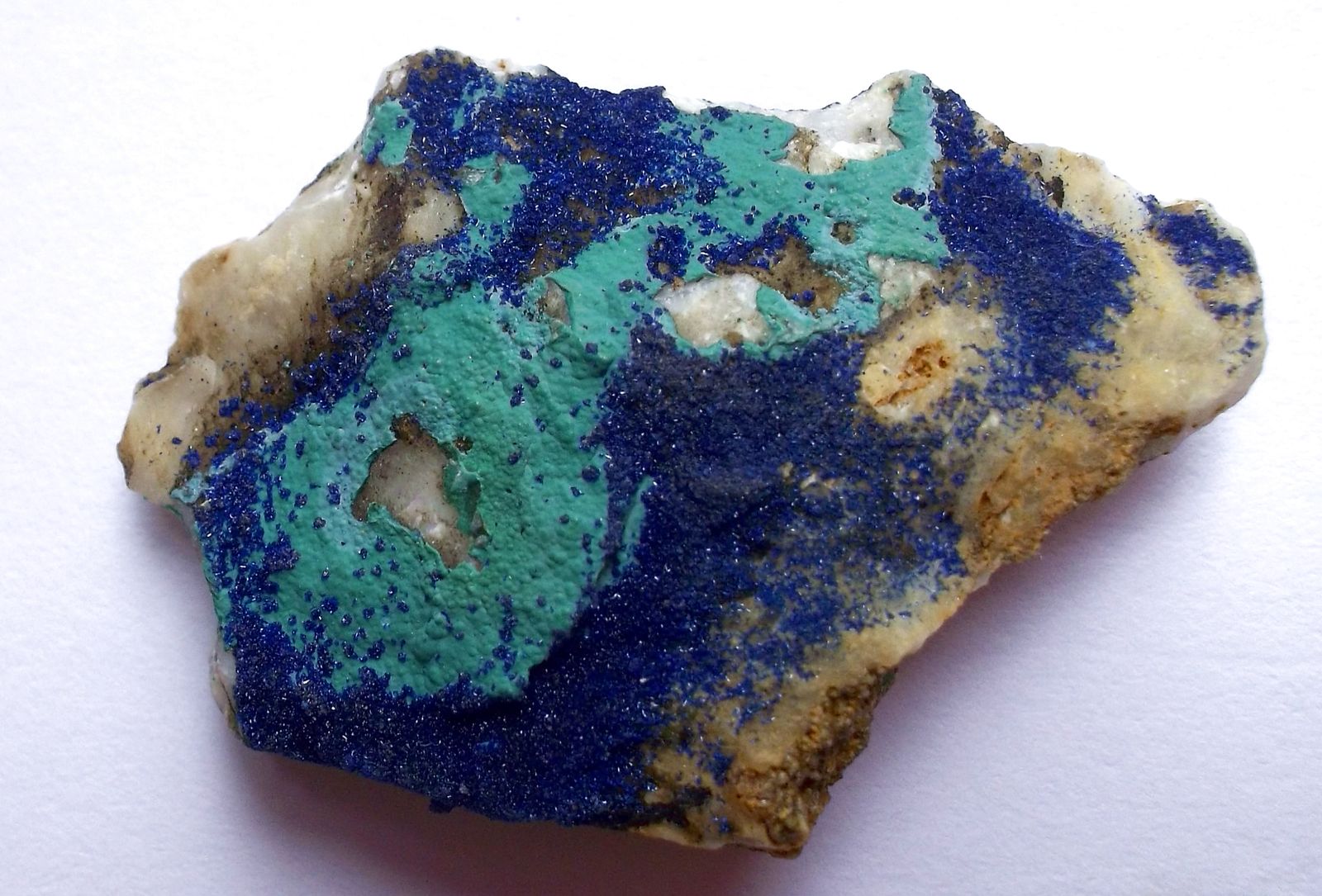 Azurita y malaquita
3,5 x 2,5 cm
(Autor: Cristalino)