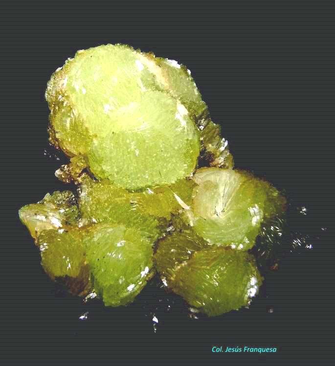 Prehnita
60x60 mm.
(Autor: Jesus Franquesa Baucells)