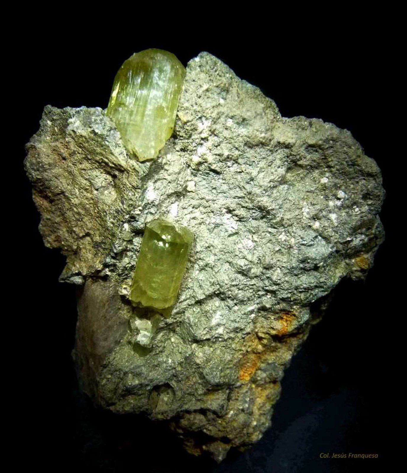 Fluorapatito.
60x45 mm.
(Autor: Jesus Franquesa Baucells)