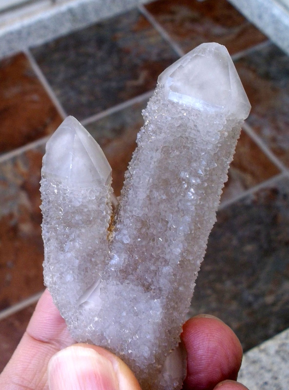Cuarzo
8 x 2 cm el cristal más grande
(Autor: Cristalino)