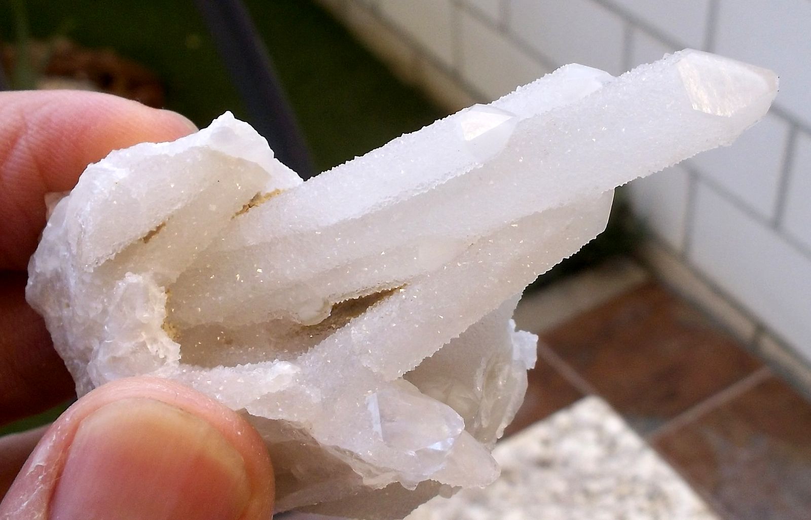 Cuarzo
5 x 1 cm el cristal más grande
(Autor: Cristalino)