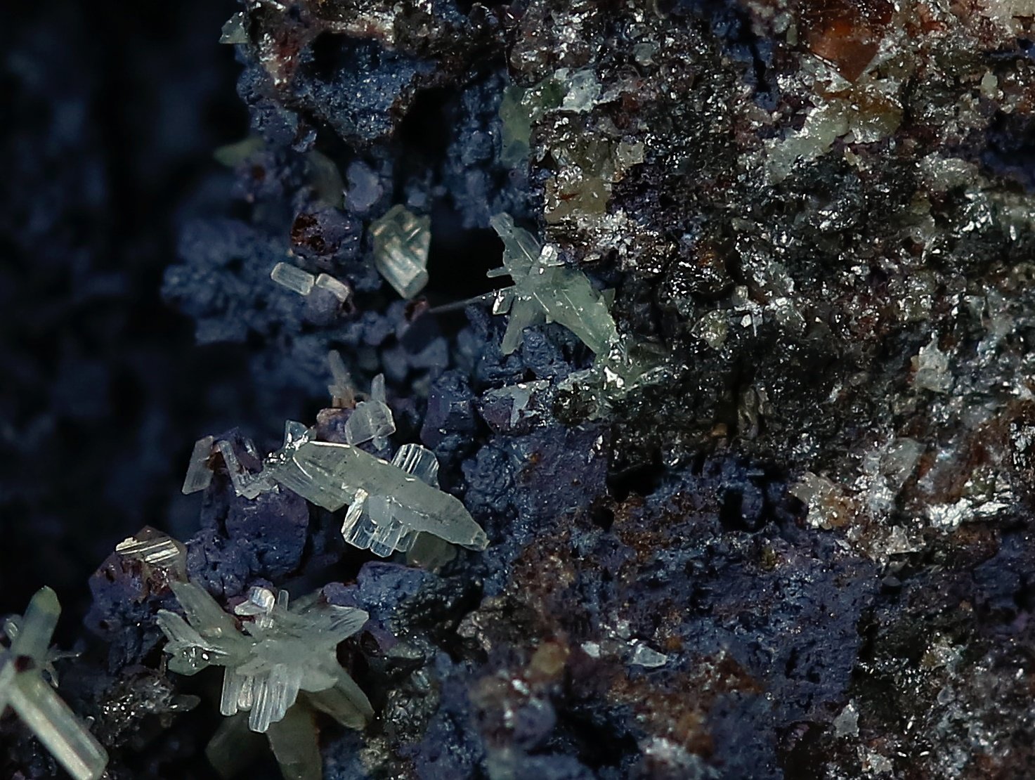 Cerusita
Encuadre de foto 16 mm
(Autor: Ángel Rodríguez Benavent)