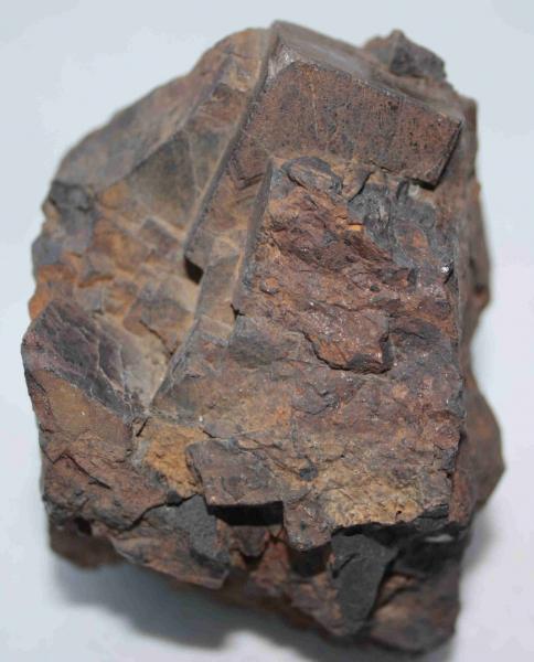 Hematites pseudomorfo de pirita
6,5x8 cm; cristal mayor: 3x2,5 cm
(Autor: Inma)