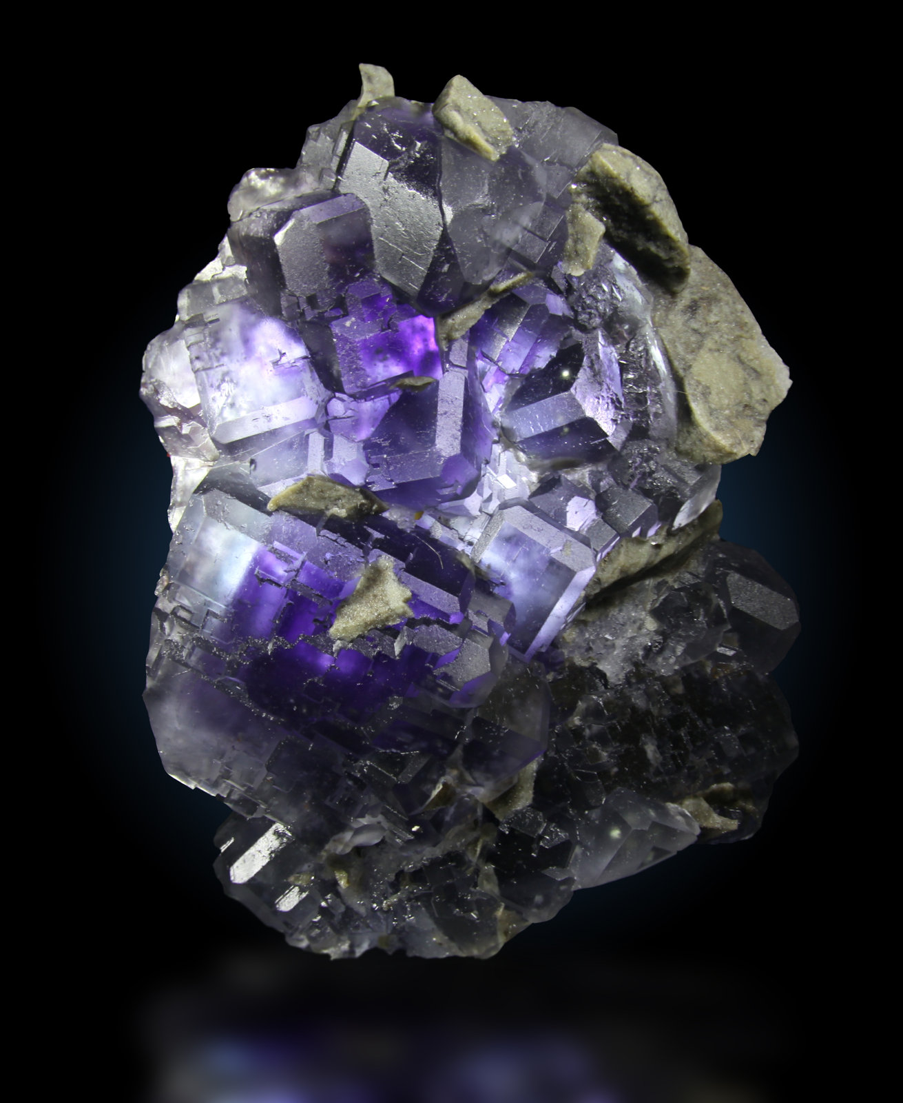 Fluorita
12x10cm, cristales de hasta 50mm de arista
(Autor: Raul Vancouver)
