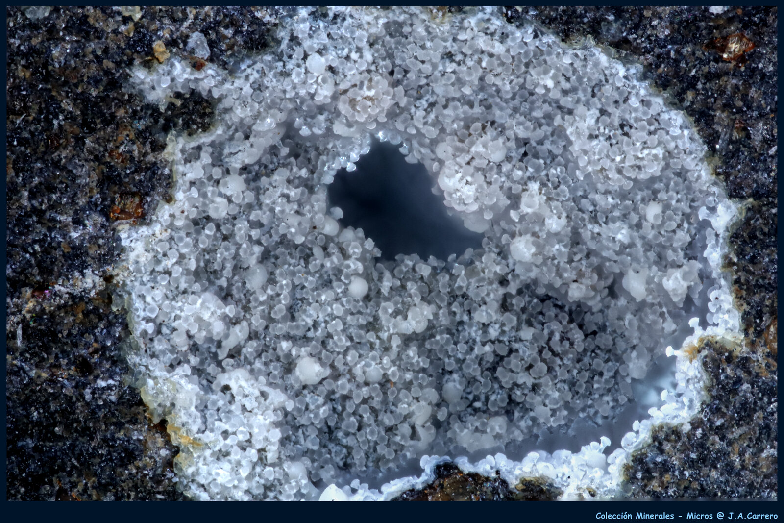 Offretita
Herbstein basalt quarry, Gallberg area, Herbstein, Vogelsbergkreis, Gießen Region, Hesse/Hessen, Germany
FoV: 4 x 3 mm
(Autor: Jose Angel Carrero)