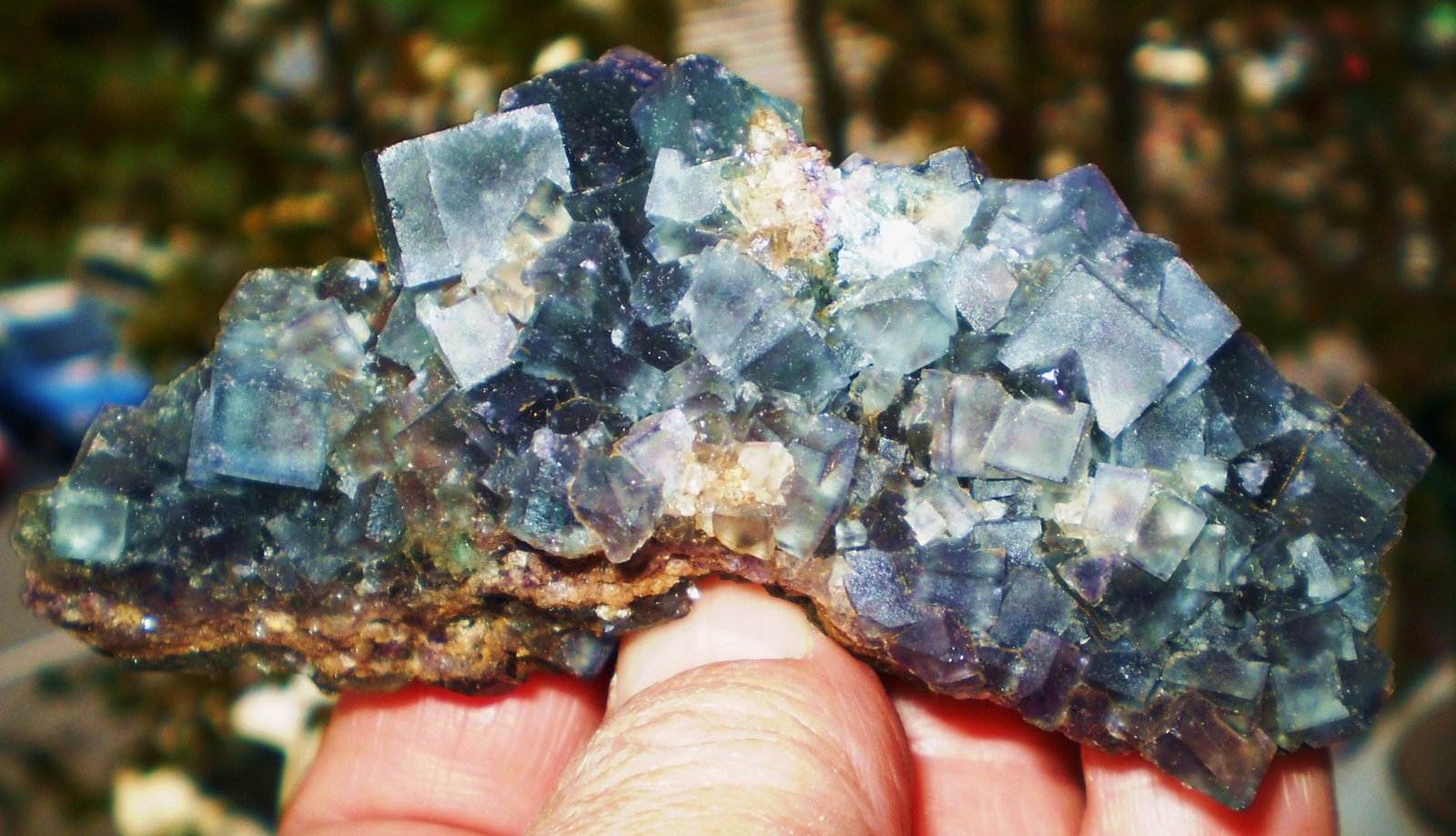 Fluorita
9 x 4,5 cm
(Autor: Juancho)
