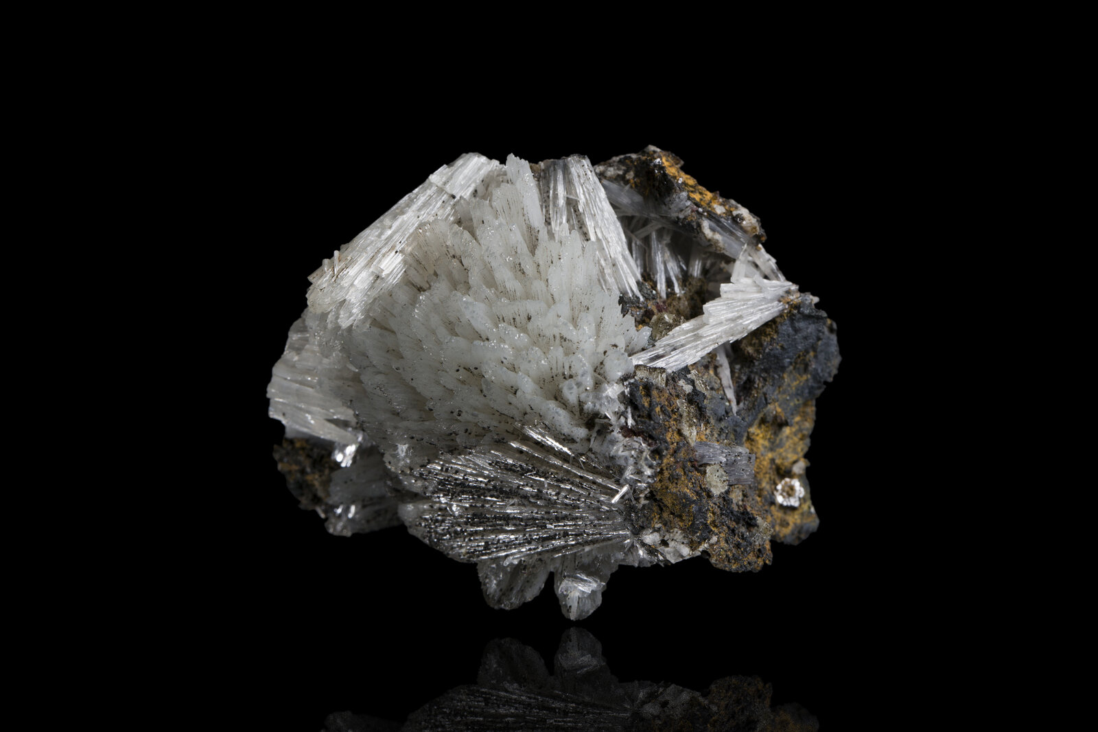 Alamosita con Melanotekita y Plumbotsumita
5 x 3.5 x 4.5 cm / Cristal principal: 2.4 cm
(Autor: Museo MIM)