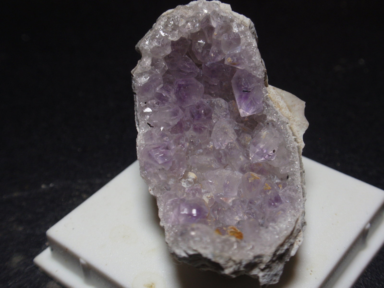 Cuarzo (variedad amatista) con Hematites
25x40 mm
(Autor: Ignacio)