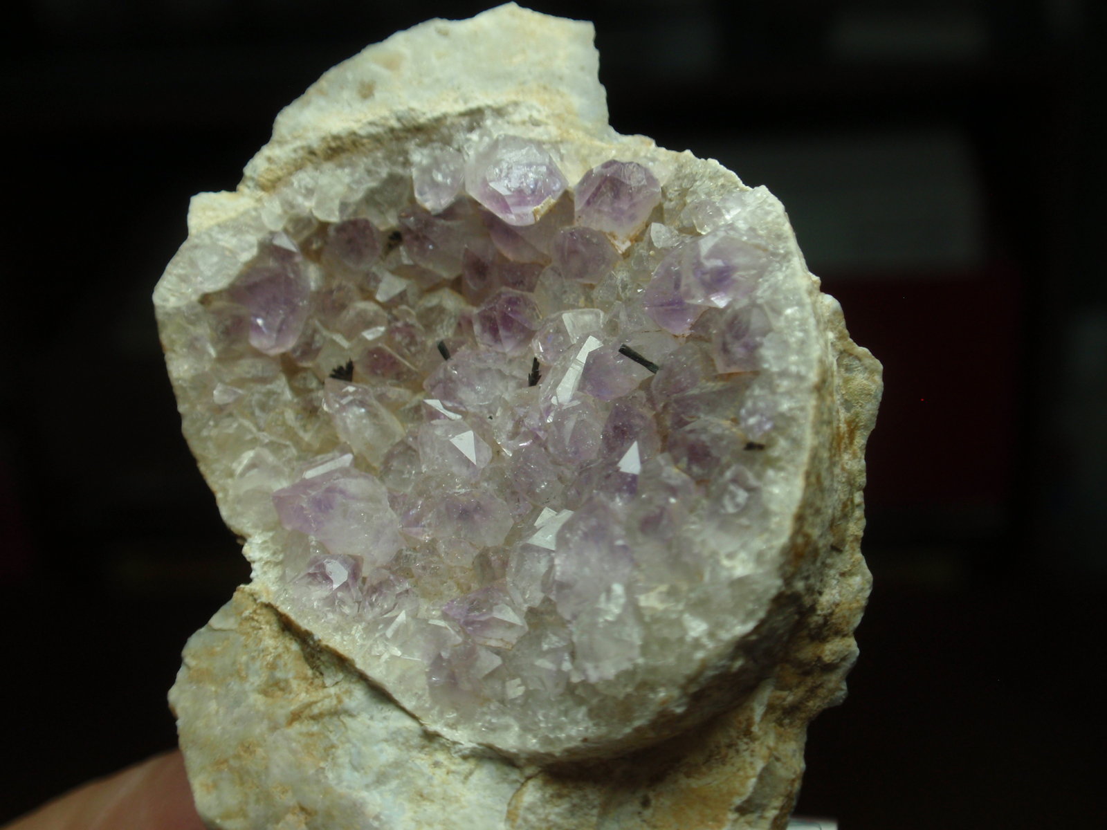 Cuarzo (variedad amatista) con Hematites
35x50 mm
(Autor: Ignacio)