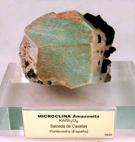 Microclina (variedad amazonita)
8,5 cm x 7 cm x 6 cm
(Autor: Foro FMF)