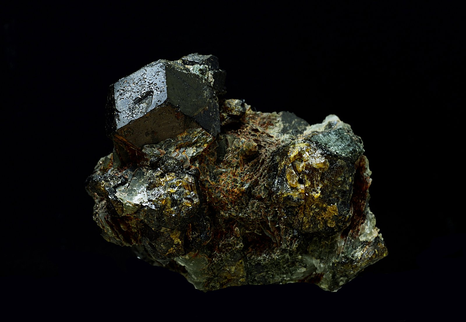 Andradita (Grupo Granate)
Cristal de 13 mm.
(Autor: Antonio Carmona)