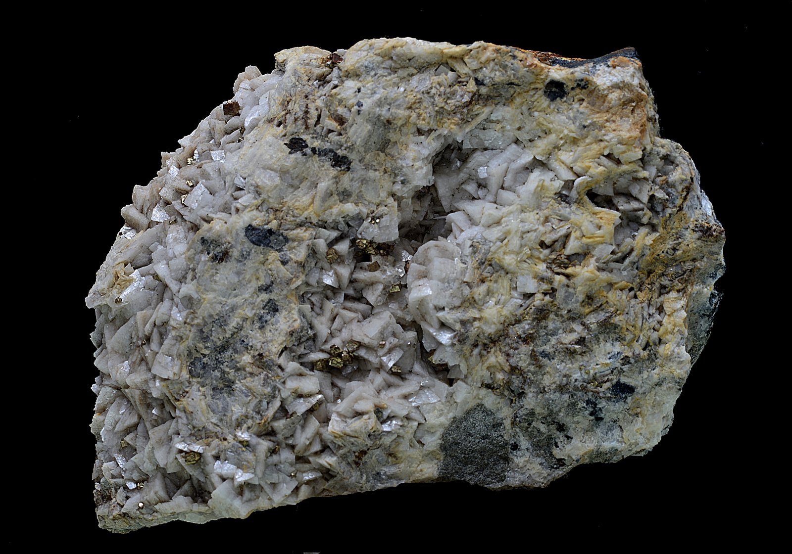 Ankerita y Pirita
12 x 9 cm.
(Autor: Antonio Carmona)