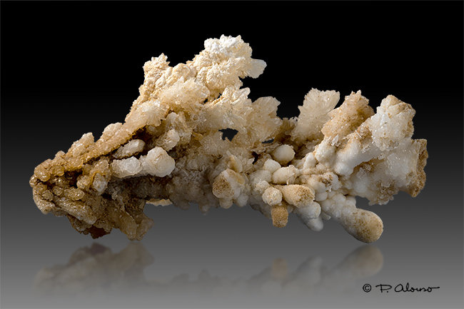 Aragonito coraloide
7,5 cm x 6,5 cm x 4 cm
(Autor: Pere Alonso)