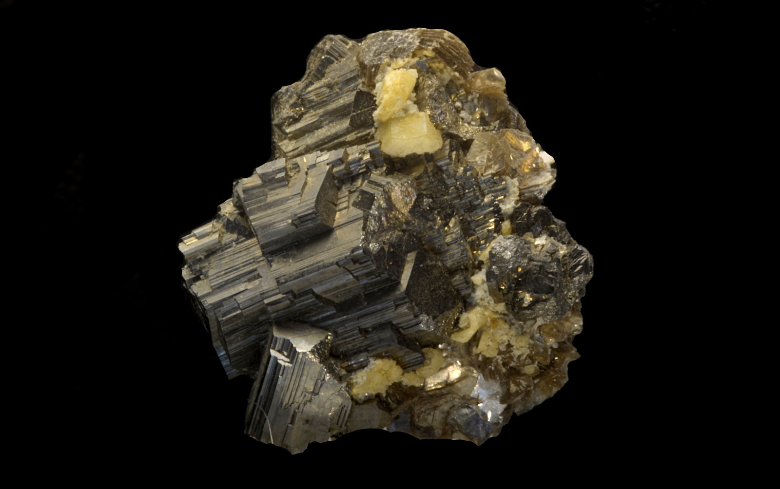 Arsenopirita con Siderita
2,5 x 2,4 cm
(Autor: Antonio Carmona)