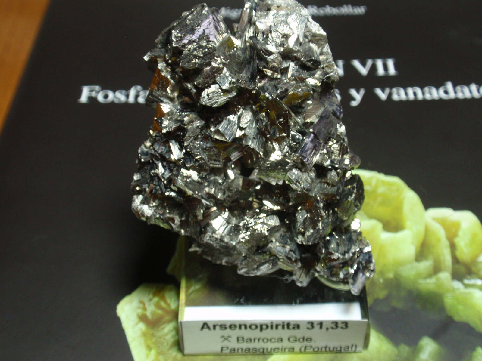 Arsenopirita
45x55 mm
(Autor: Ignacio)