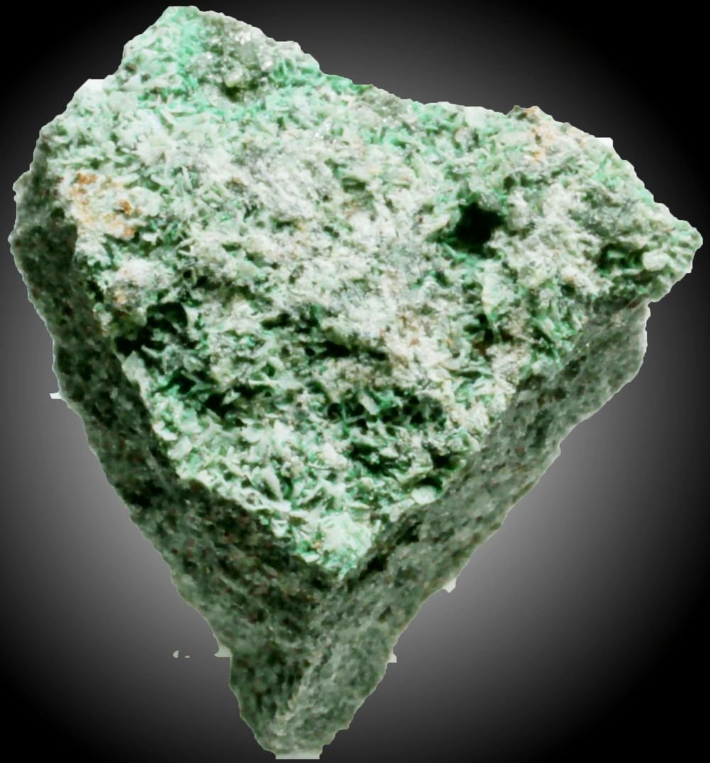 Atacamita pseudo Sanidina
2 x 2 cms
(Autor: José Luis Zamora)