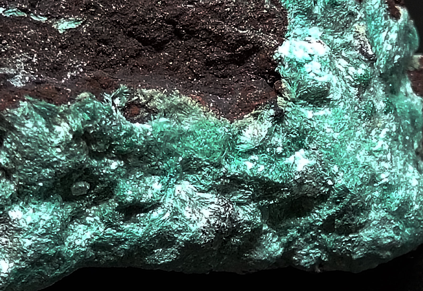 Auricalcita
75x50x30 mm.
(Autor: Luis Edmundo Sánchez Roja)