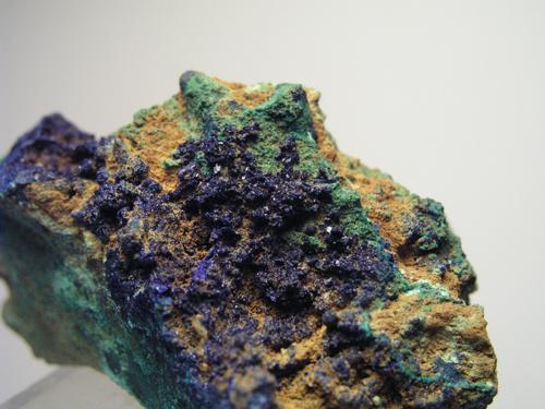 Azurita, Malaquita.
6x4 cms.
(Autor: Adrian Pesudo)