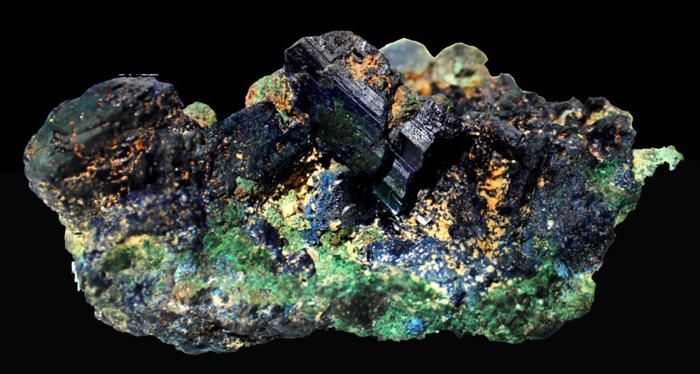 Azurita
87 x 53 x 44 mm.
(Autor: José Luis Zamora)