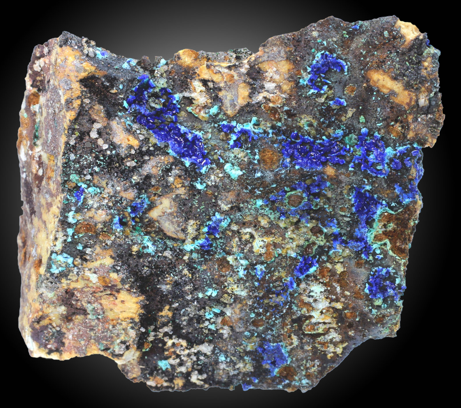 Azurita con Malaquita
25 x 23 x 10 mm.
(Autor: José Luis Zamora)