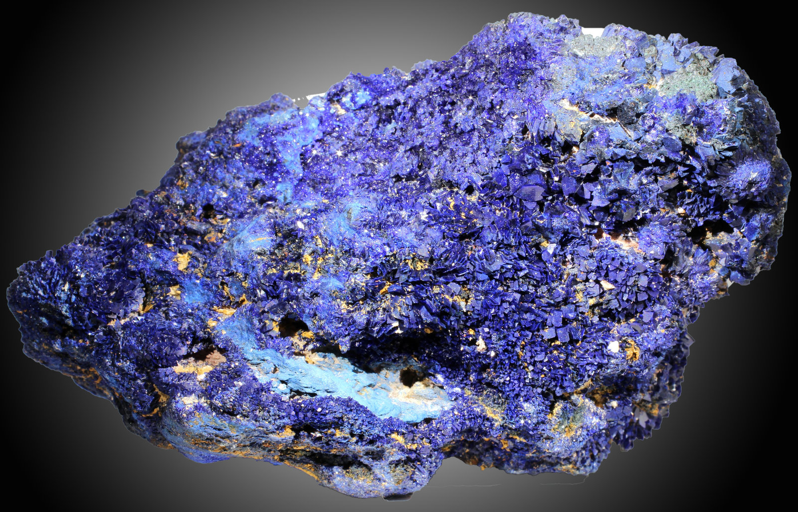 Azurita con Malaquita
105 x 70 x 58 mm.
(Autor: José Luis Zamora)