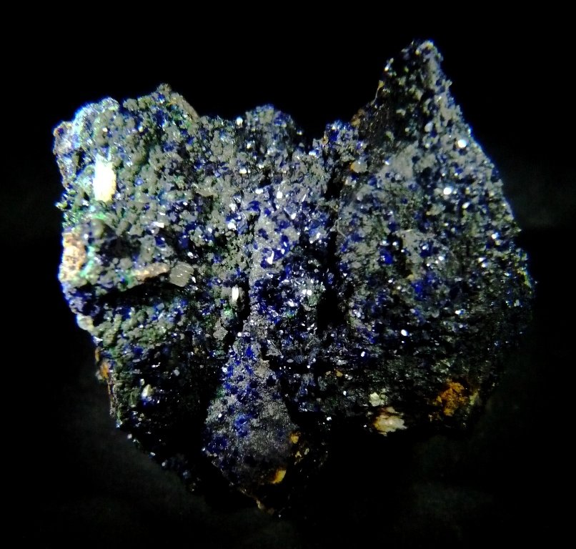 Azurita.
40x35 mm.
(Autor: Jesus Franquesa Baucells)