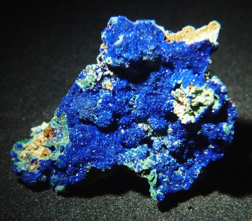 Azurita.
30x25 mm
(Autor: Jesus Franquesa Baucells)