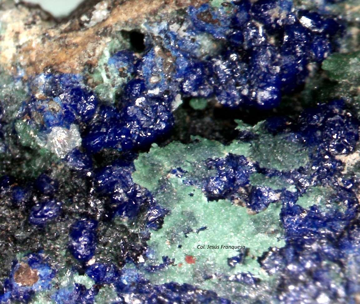 Azurita y Malaquita.
3´373 x 2´270 mm.
(Autor: Jesus Franquesa Baucells)