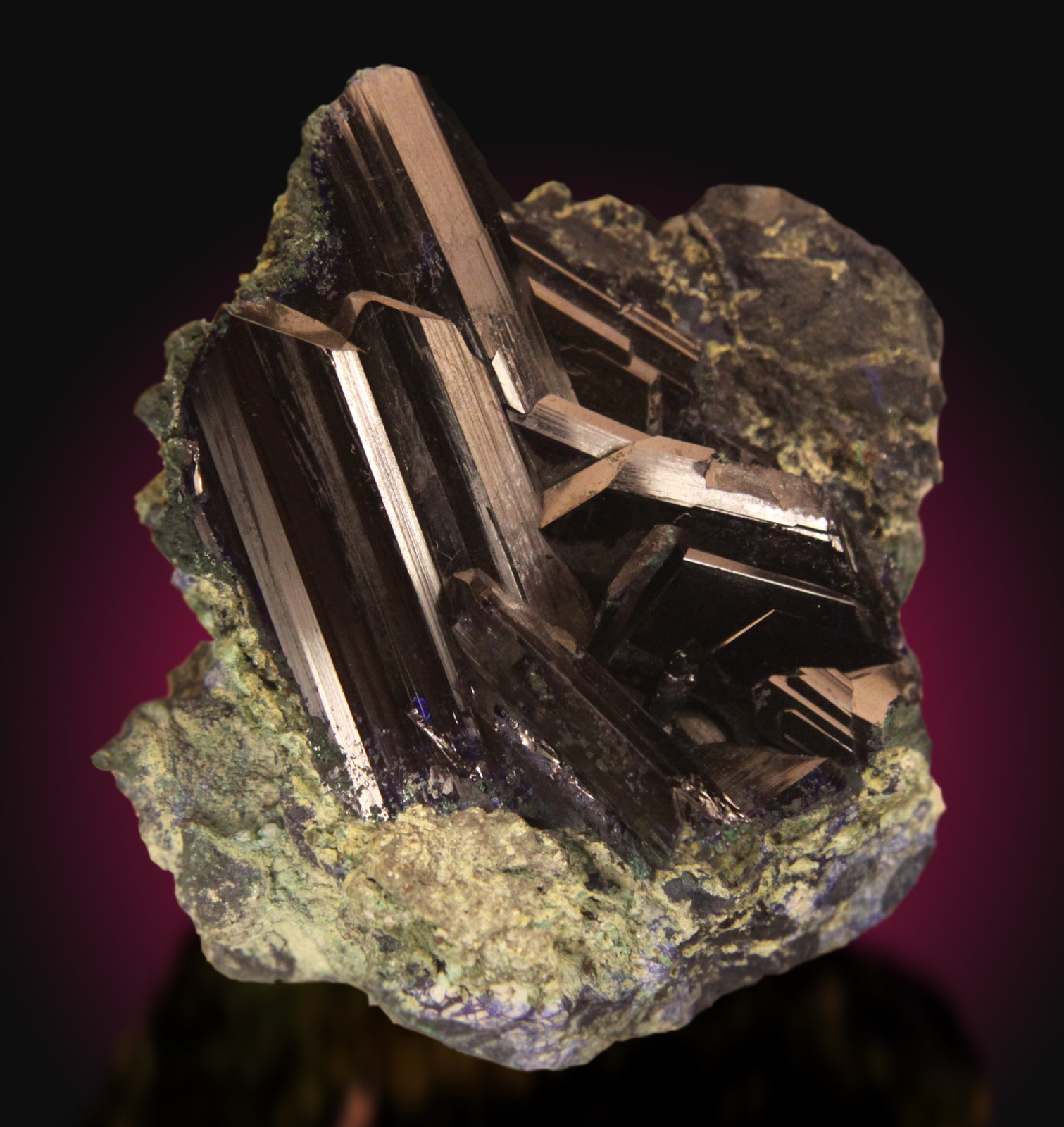 Azurita
9x8cm, cristales de hasta 4.5cm
(Autor: Raul Vancouver)