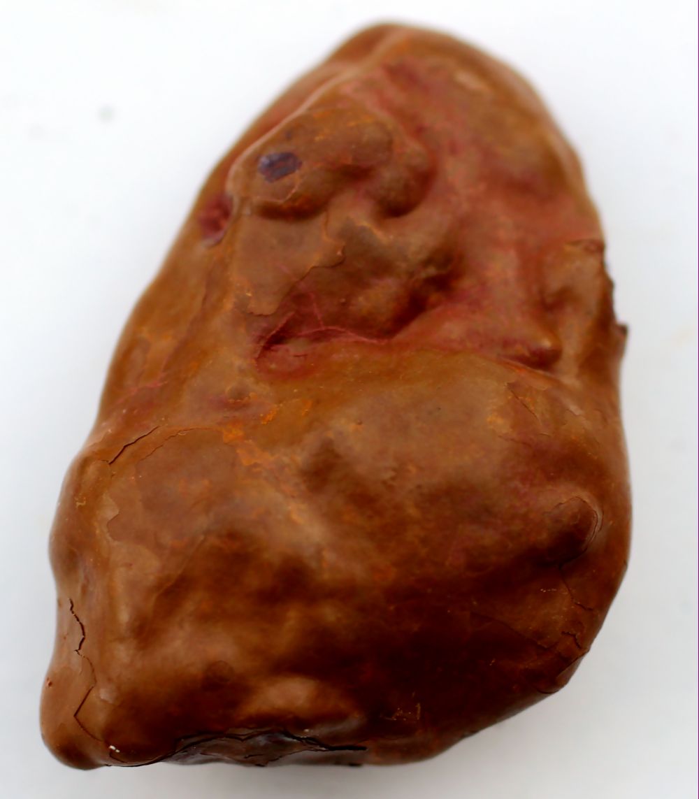 bauxita (hidróxidos/óxidos de aluminio)
39 x 27 x 16 mm.
(Autor: José Luis Zamora)