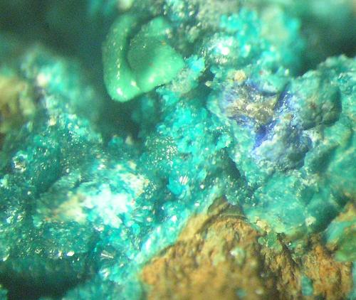 Galena, bayldonita (?)
1 x 1 cm. aprox.
(Autor: Adrian Pesudo)