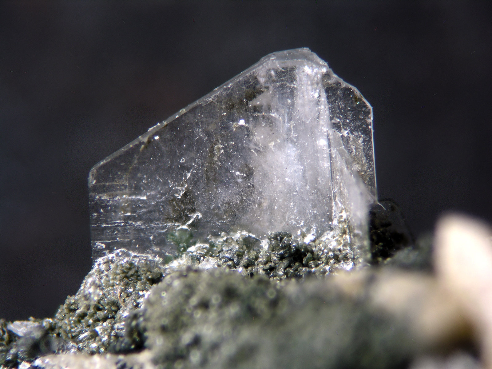 Bertrandita
Cristal 1 cm
(Autor: Cesar M. Salvan)